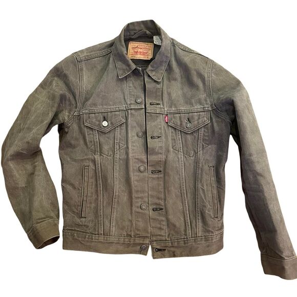 Mens Green Levis Jacket - Picture 1 of 6